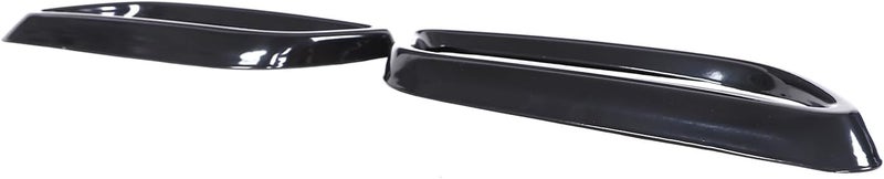 Hudiriy Tailpipe Exhaust Muffler Tail Pipe Cover Trim Decal Exterior Accessories Compatible with Cadillac CT4 CT5 2020-2023 3-2024 Cadillac CT6 Tail Pipe Trim (Black,Style B) - Image 2